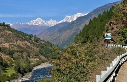 Himalaya Ranges From Rudrapryag